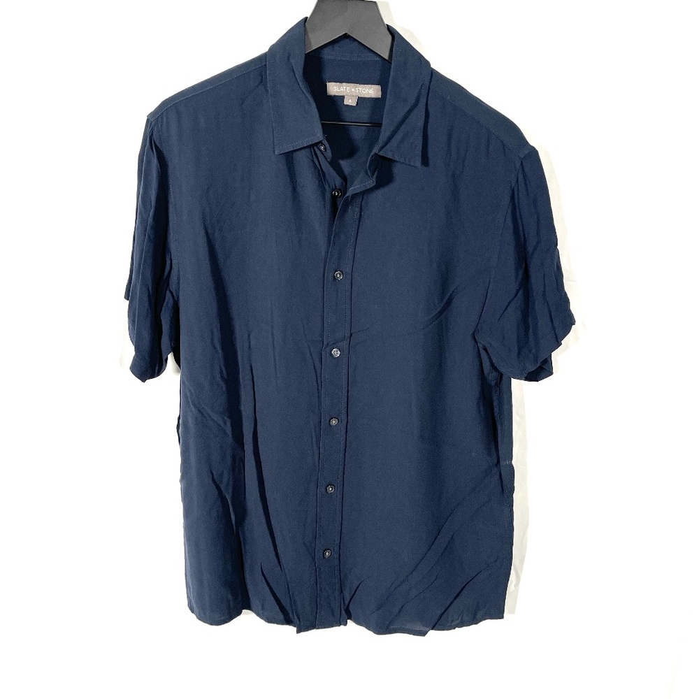 Slate and Stone Mens Short Sleeve Button Up